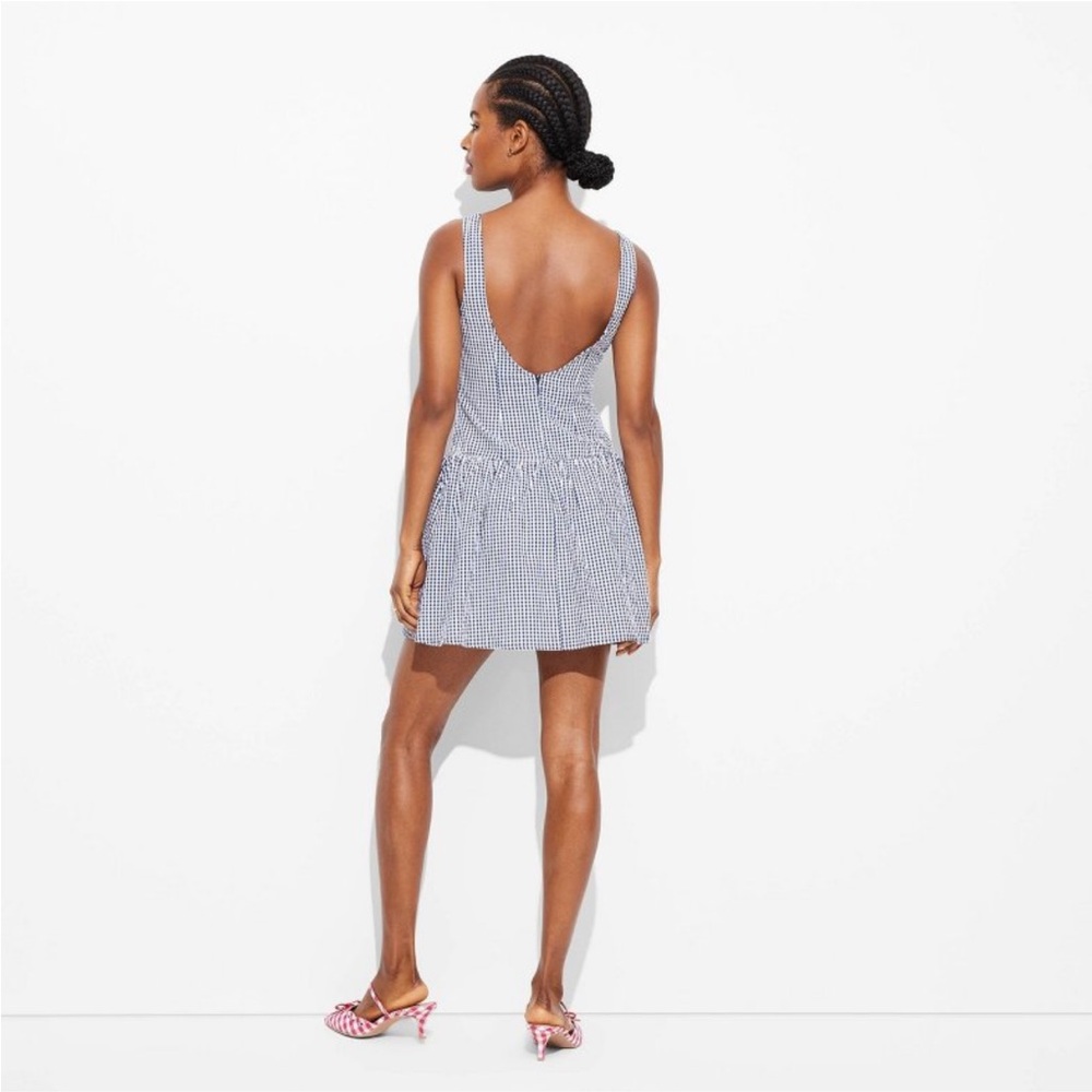 NWT viral wild fable gingham dress